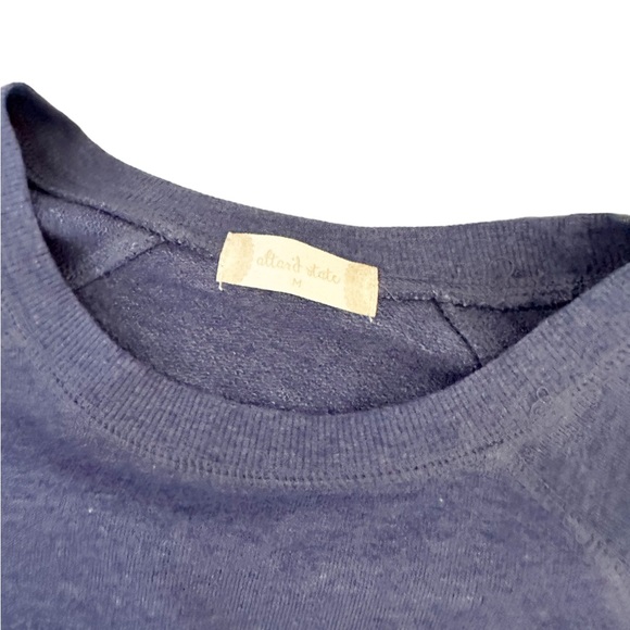 NEW Altar’d State OUTERBANKS Heathered Blue Pullover Sweatshirt Medium - Picture 4 of 7